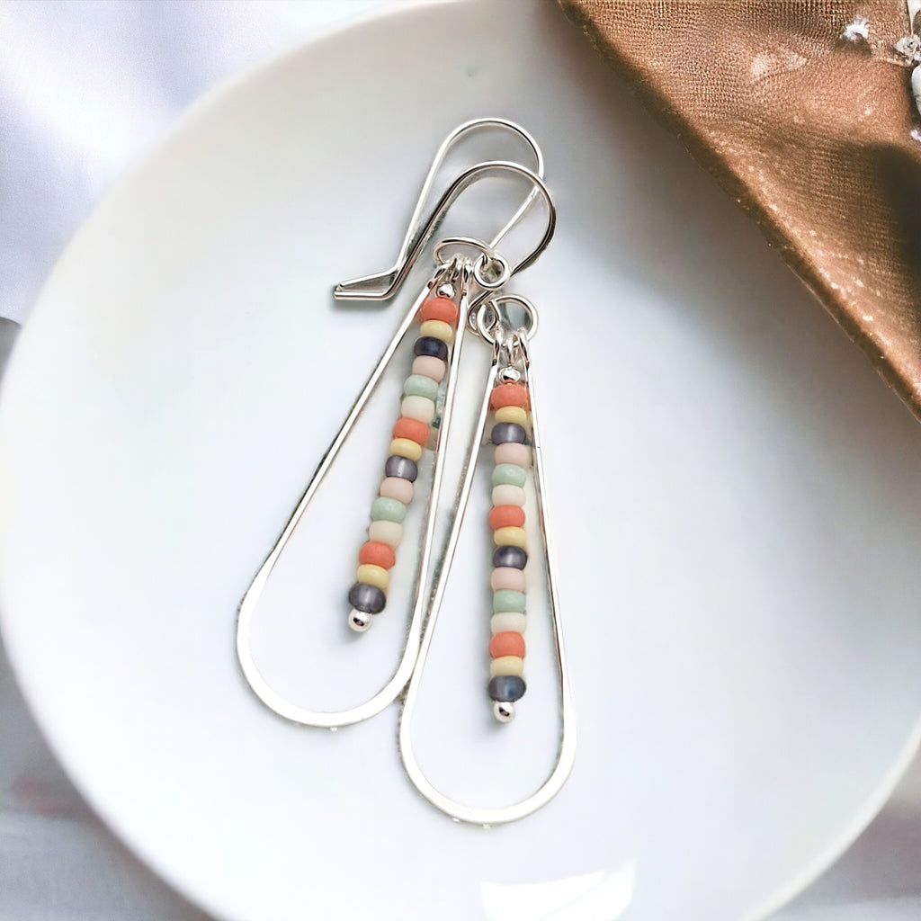 Harley - Spring Color Beads Earrings Bijou by SAM