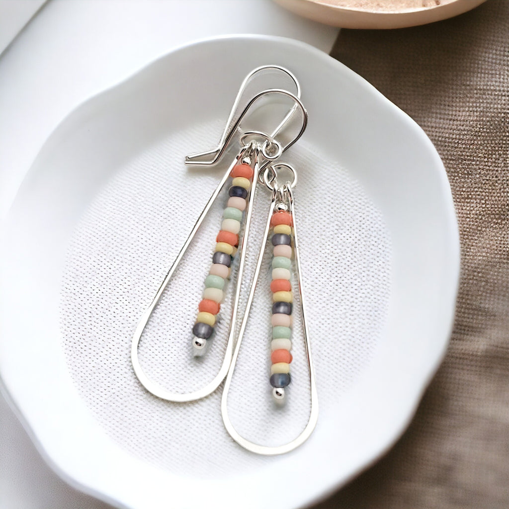 Harley - Spring Color Beads Earrings Bijou by SAM