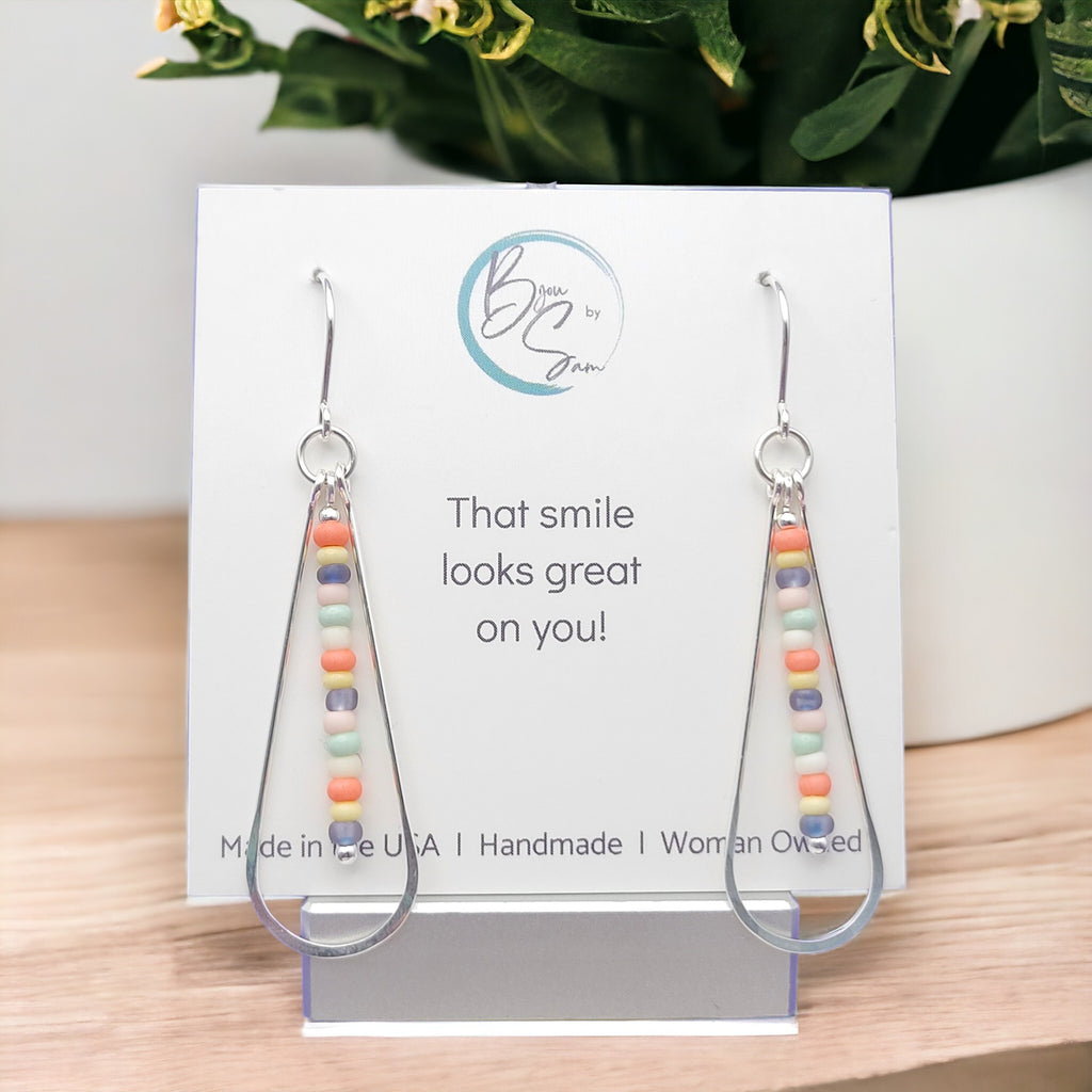 Harley - Spring Color Beads Earrings Bijou by SAM