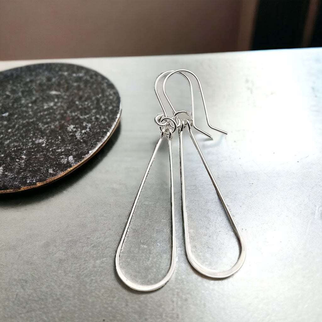 Harley - Sterling Silver Hoops Earrings Bijou by SAM