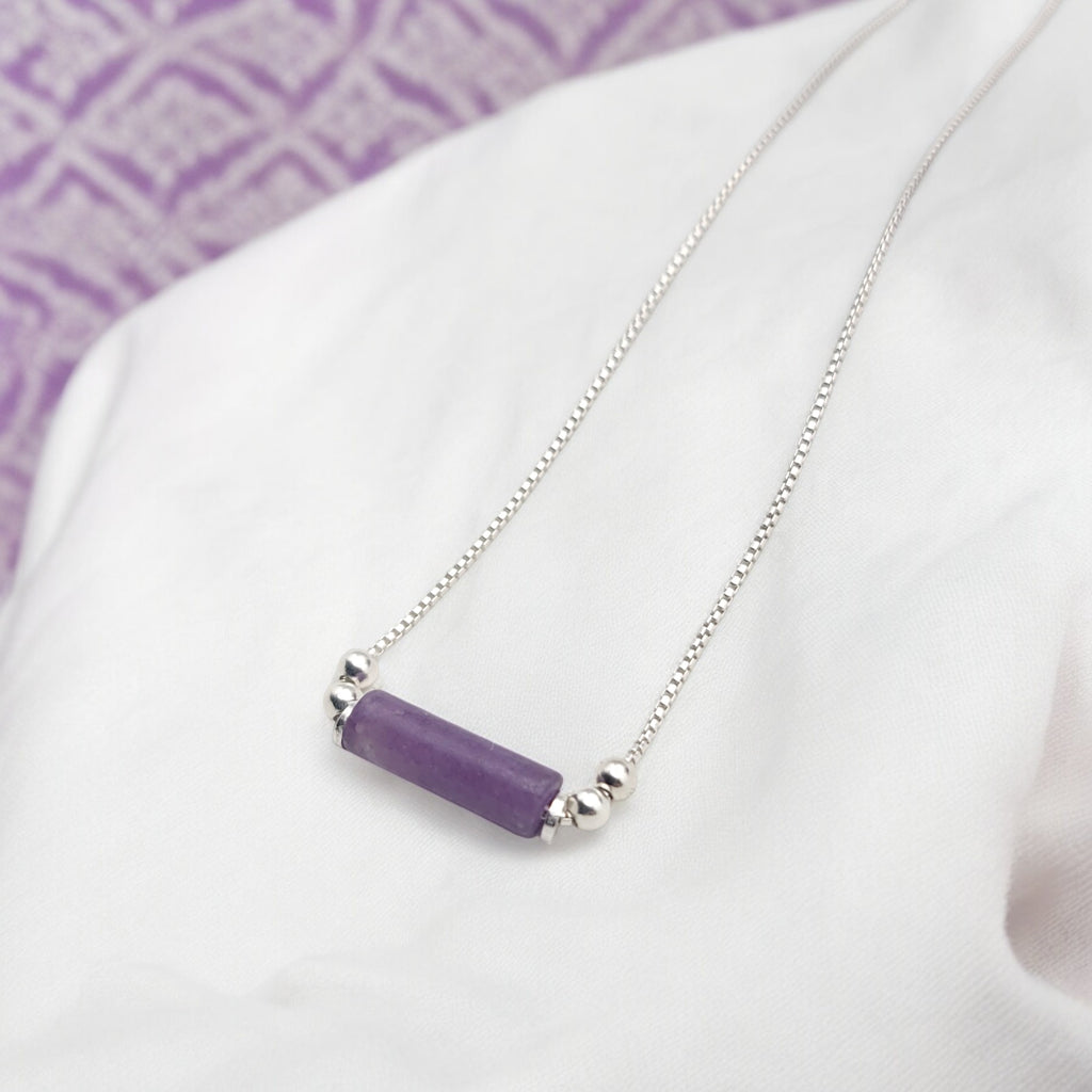 Mystique - Amethyst Necklace Necklace Bijou by SAM