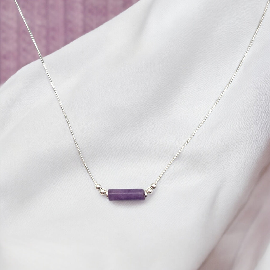 Mystique - Amethyst Necklace Necklace Bijou by SAM