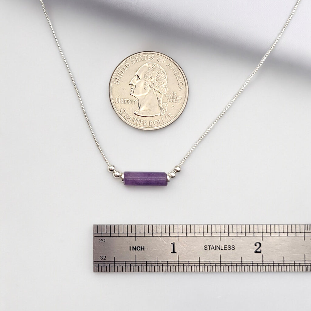 Mystique - Amethyst Necklace Necklace Bijou by SAM