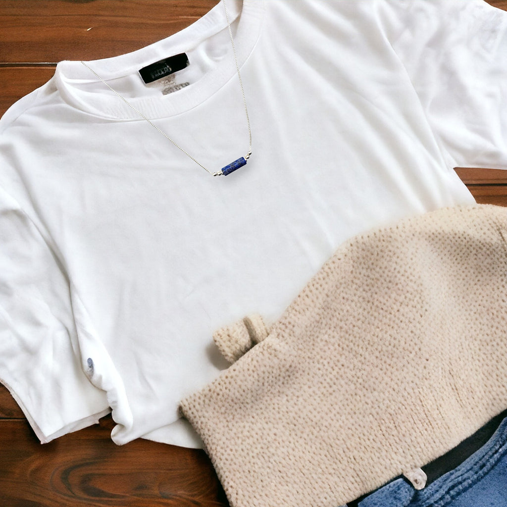 Mystique - Lapis Lazuli Necklace Necklace Bijou by SAM