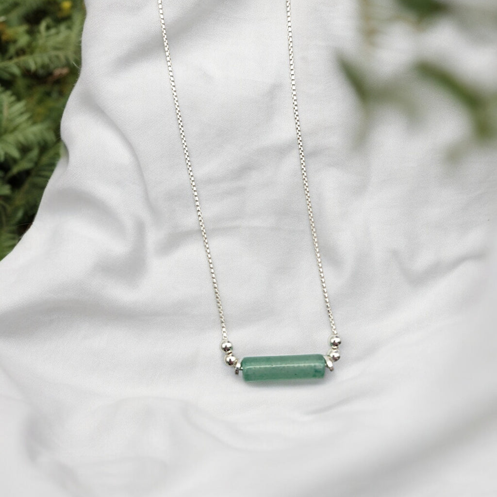 Mystique - Green Aventurine Necklace  Bijou by SAM
