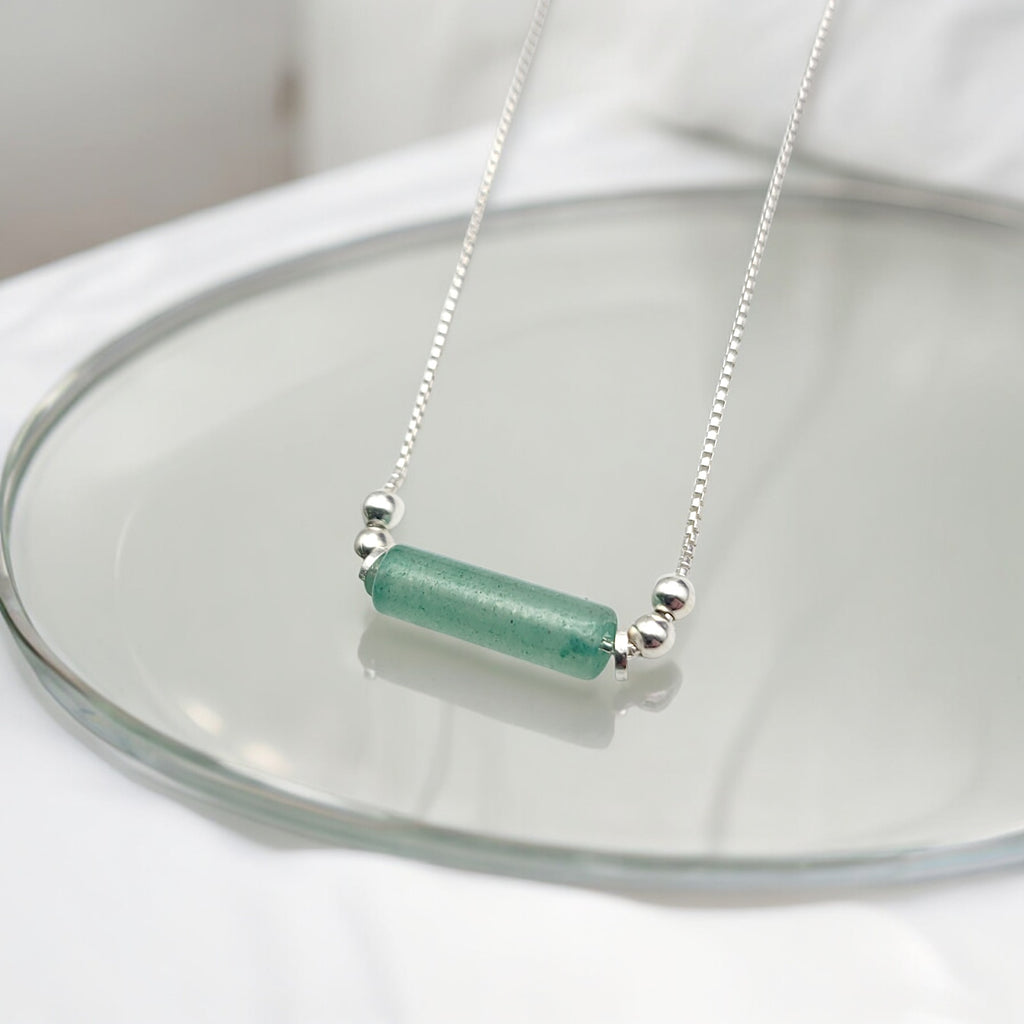Mystique - Green Aventurine Necklace  Bijou by SAM
