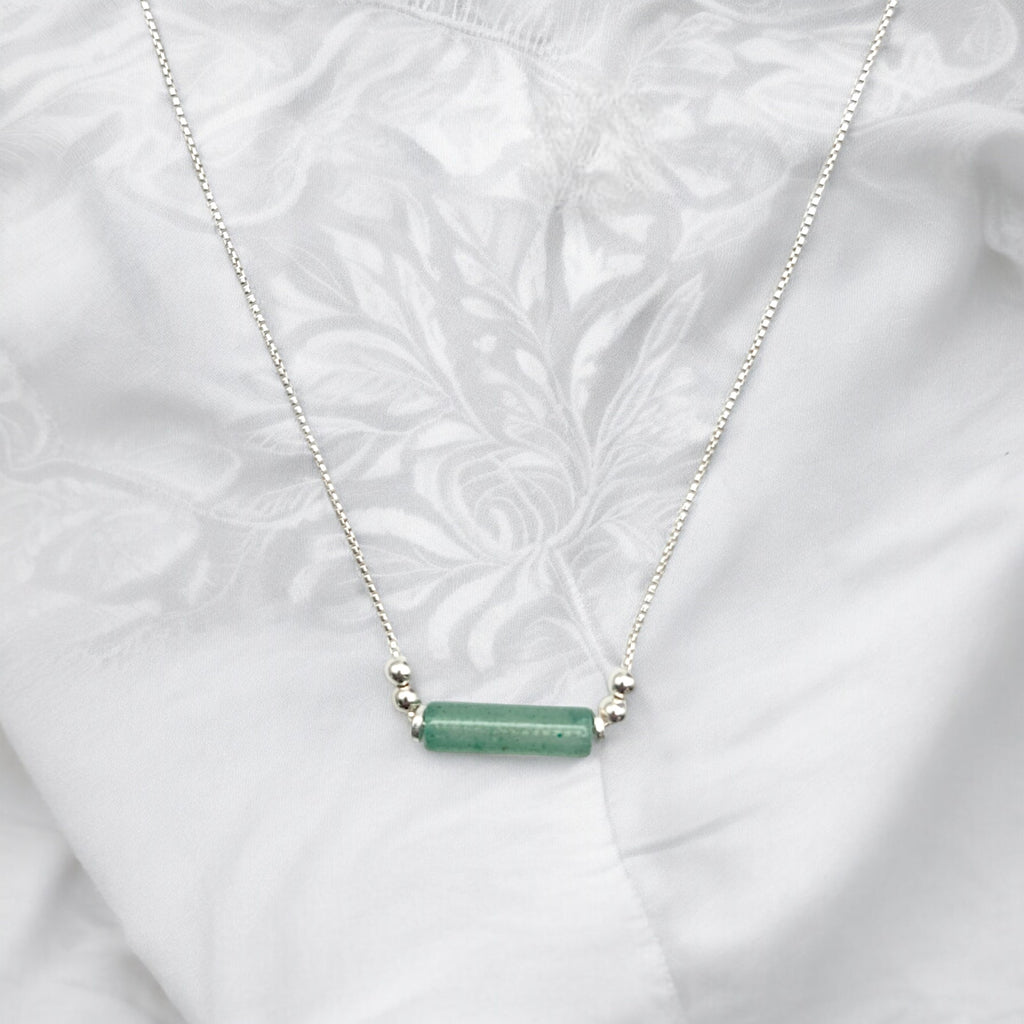 Mystique - Green Aventurine Necklace  Bijou by SAM