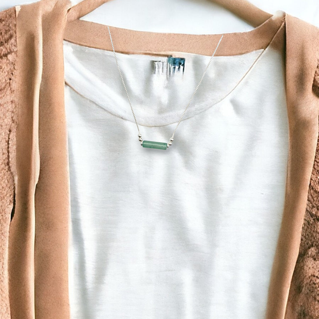 Mystique - Green Aventurine Necklace  Bijou by SAM