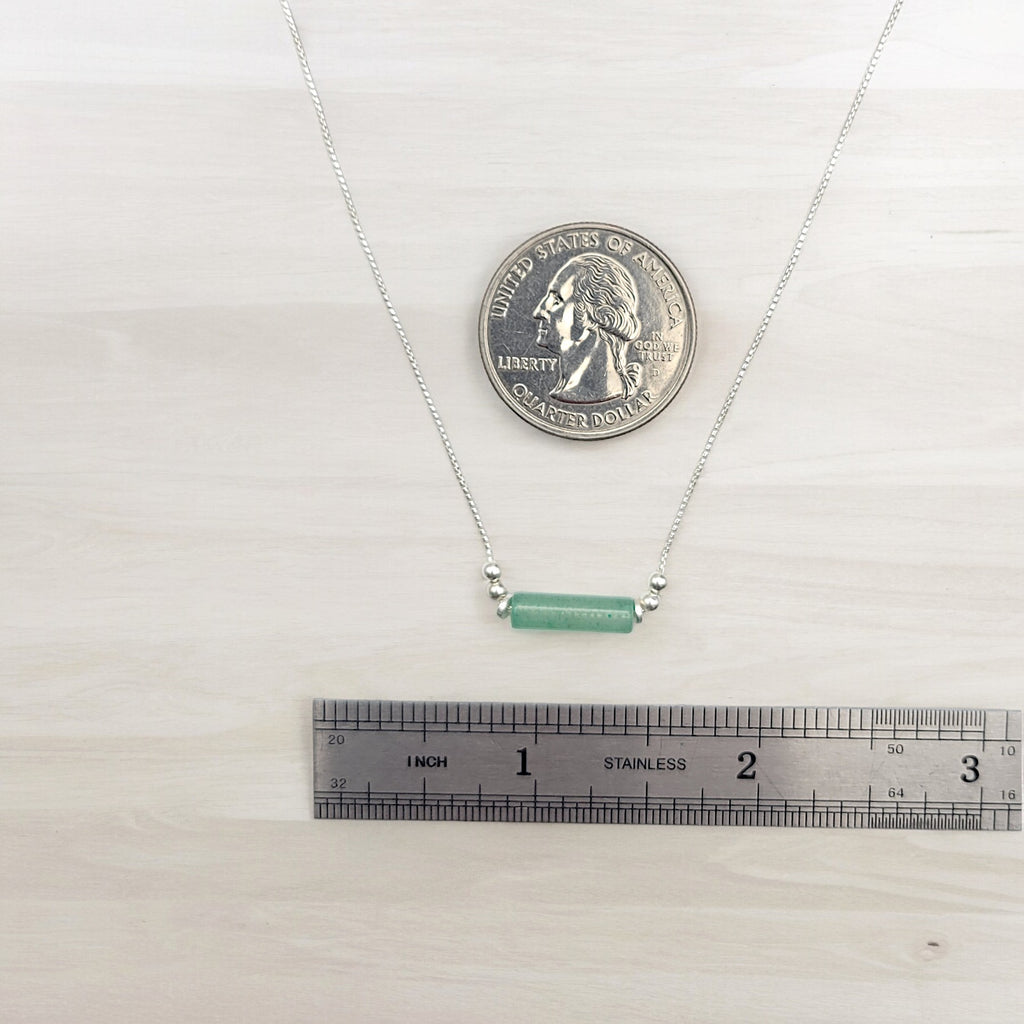 Mystique - Green Aventurine Necklace  Bijou by SAM