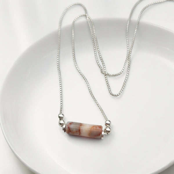 Mystique - Red Jasper Necklace Necklace Bijou by SAM