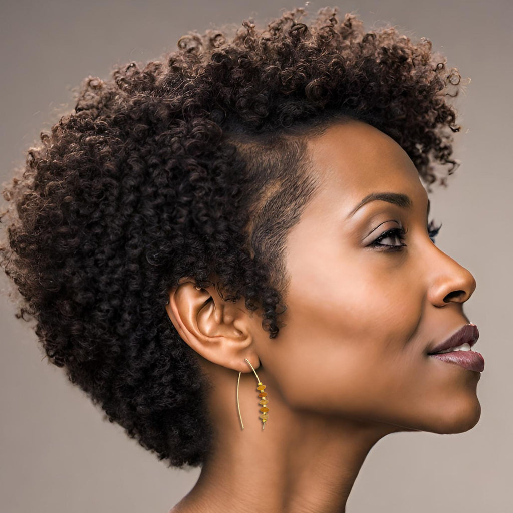 Wish - Orange Aventurine & Gold  Bijou by SAM