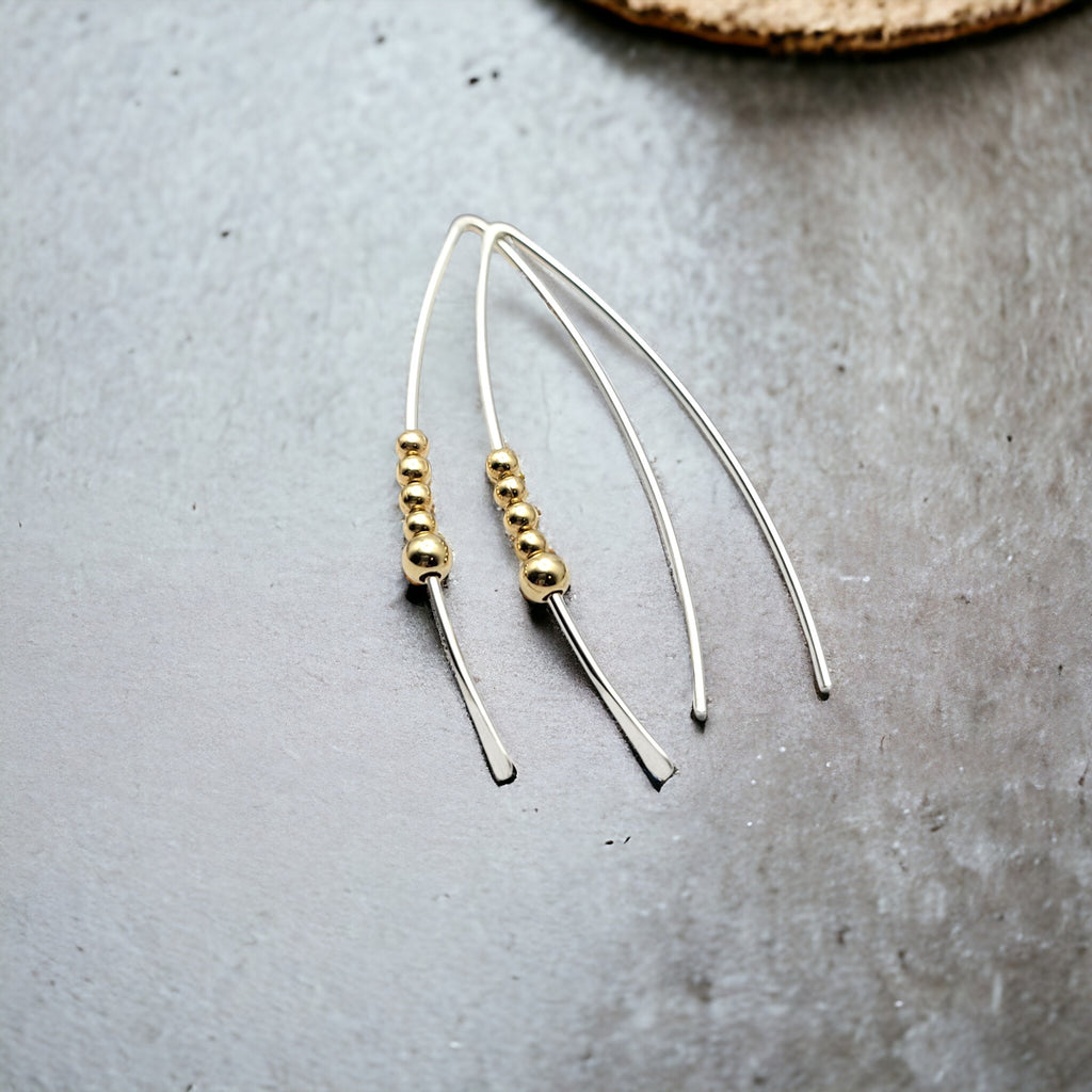 Wish - Silver & Gold Luxe Threaders  Etsy
