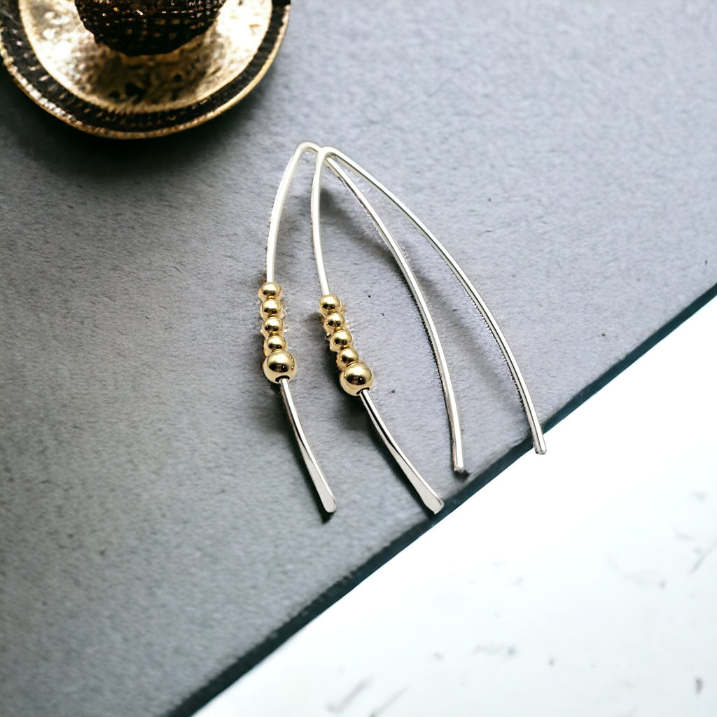 Wish - Silver & Gold Luxe Threaders  Etsy