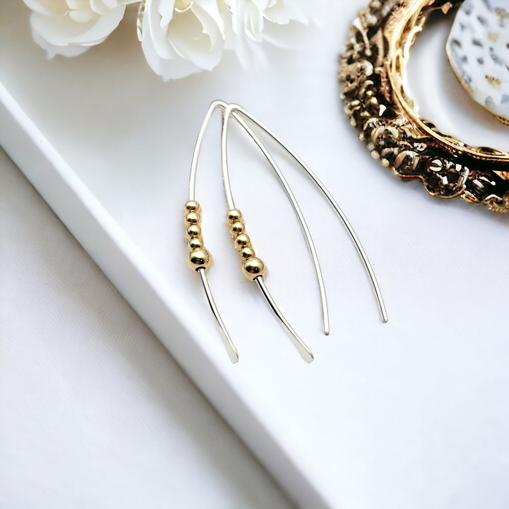 Wish - Silver & Gold Luxe Threaders  Etsy
