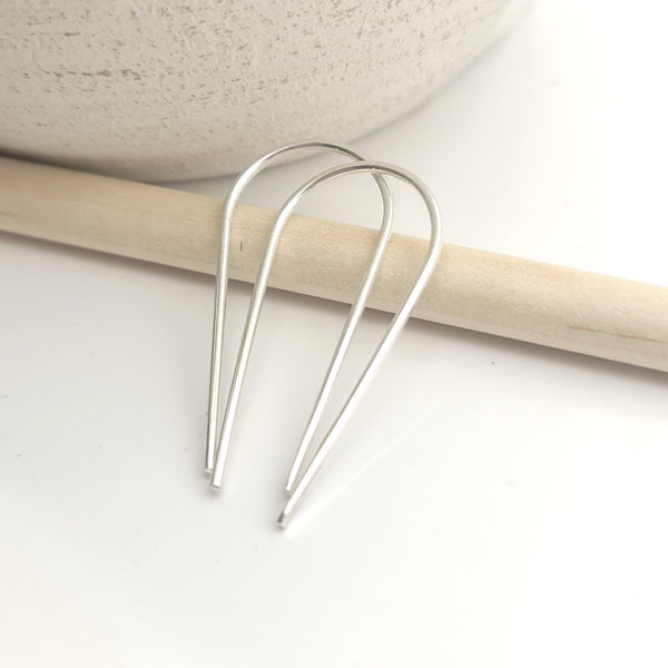 Cheval - Silver Threaders Earrings Bijou by SAM Default Title