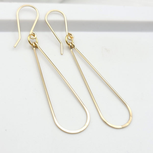 Harley - 14k Gold Filled Hoops Earrings Bijou by SAM