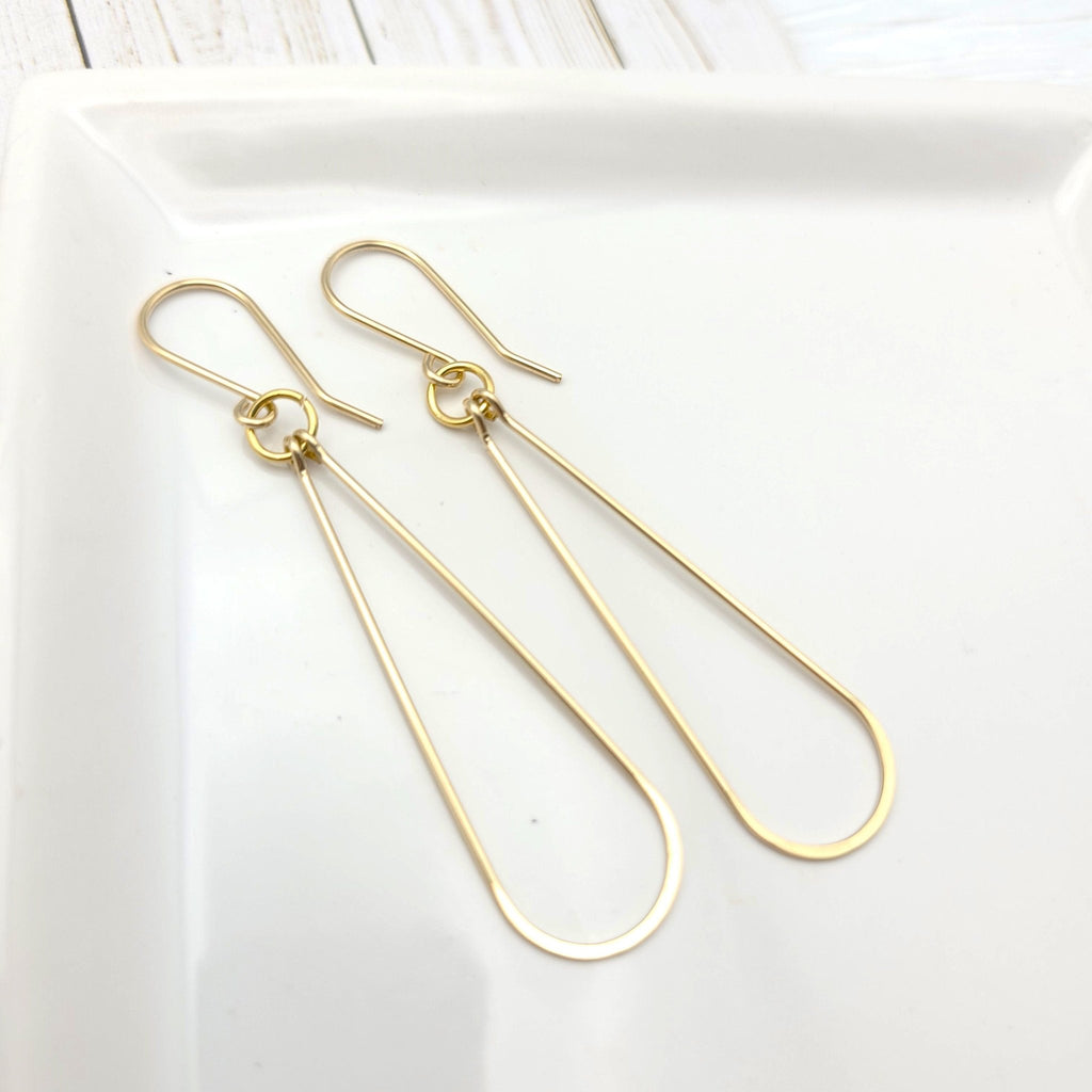 Harley - 14k Gold Filled Hoops Earrings Bijou by SAM