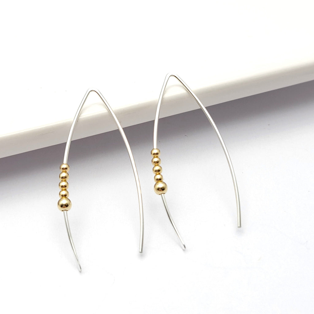 Wish - Silver & Gold Luxe Threaders  Etsy