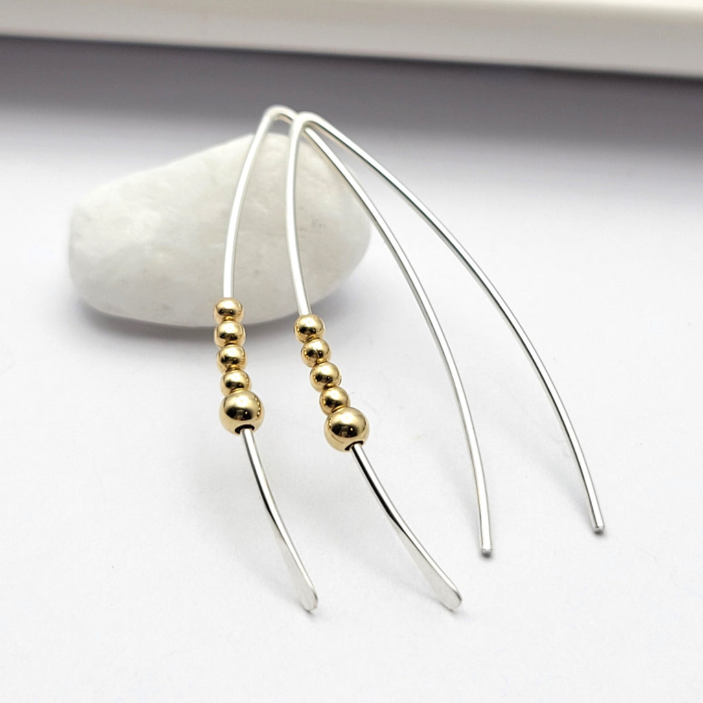 Wish - Silver & Gold Luxe Threaders  Etsy