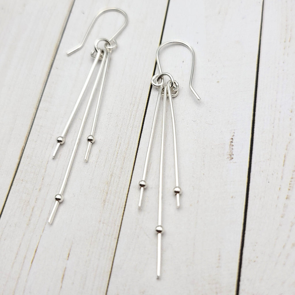 Stellar - Silver with Silver Earrings Bijou by SAM