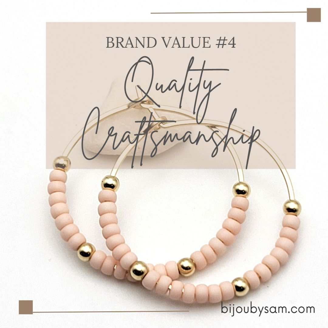 Handmade Jewelry Brand Value #4 - Quality Craftsmanship – Bijou by SAM