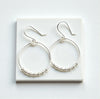 Luxe - Silver & Silver Earrings Bijou by SAM