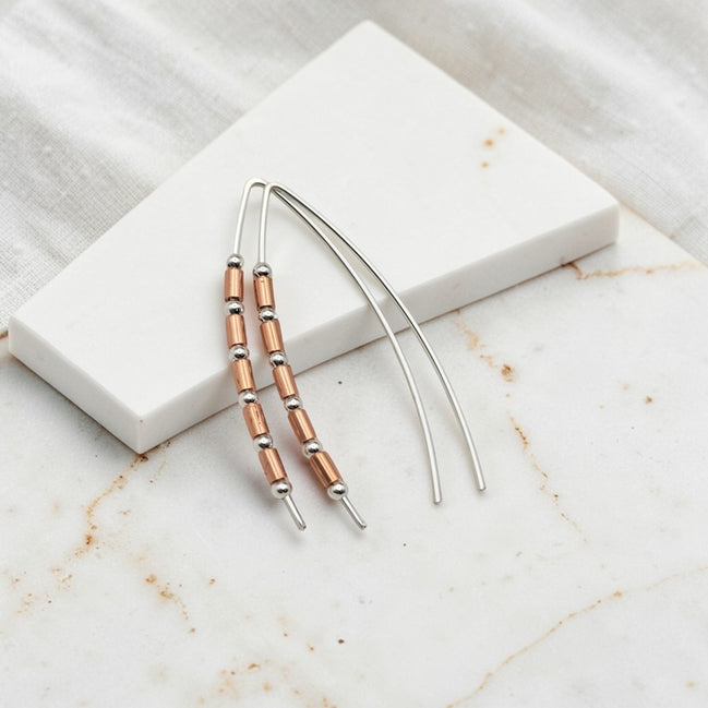 Wish - Copper Tube Beads