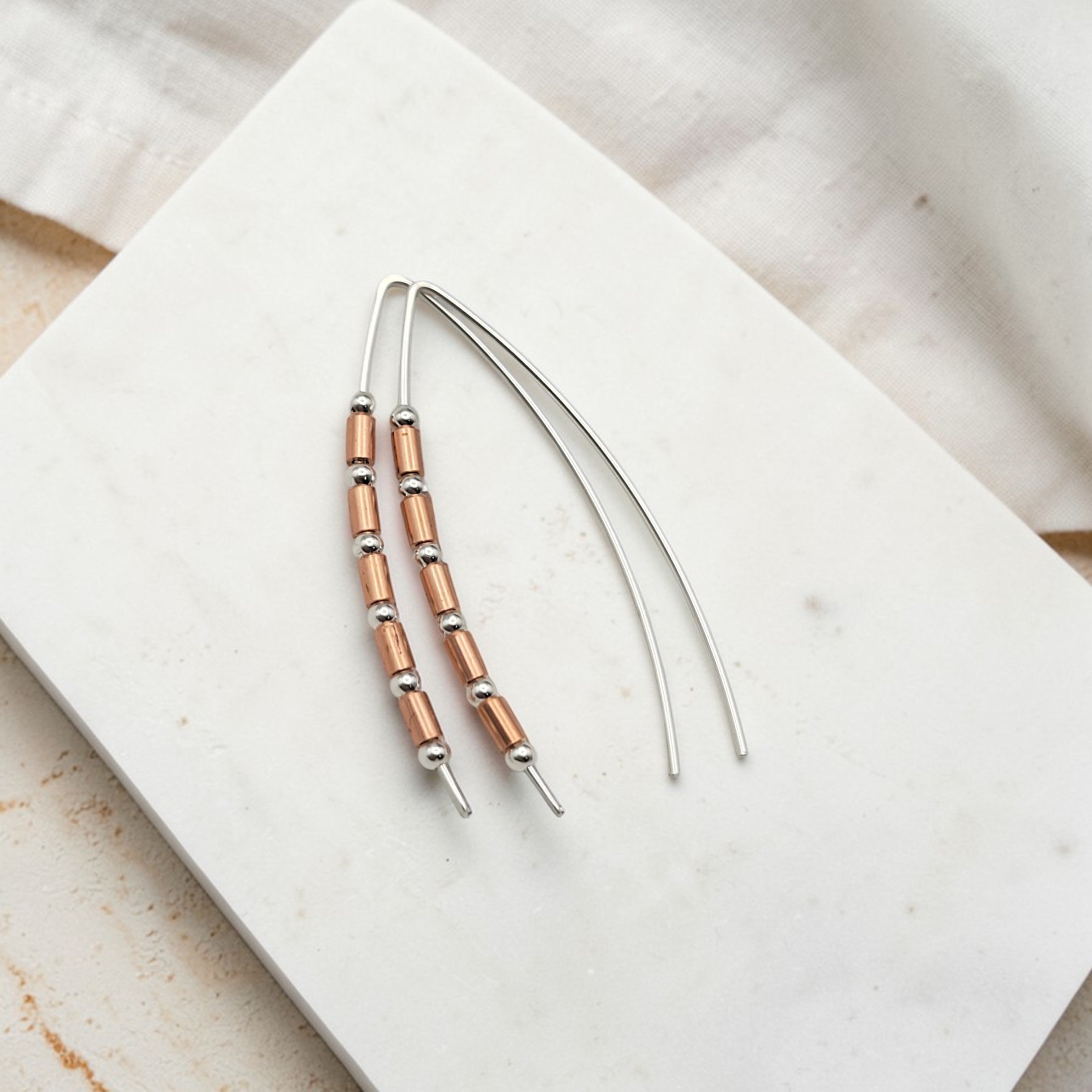 Wish - Copper Tube Beads