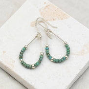 Lane - Silver & Turquoise