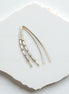 Wish - Luxe Gold & Silver Earrings Earrings Bijou by SAM