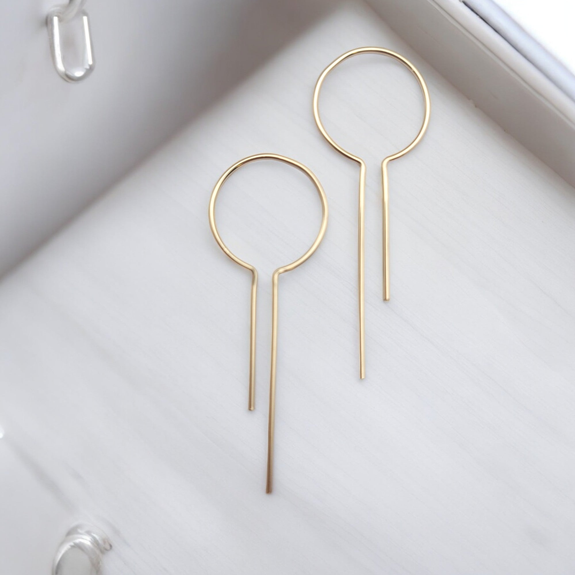 Key to My Heart - Gold Earrings Bijou by SAM
