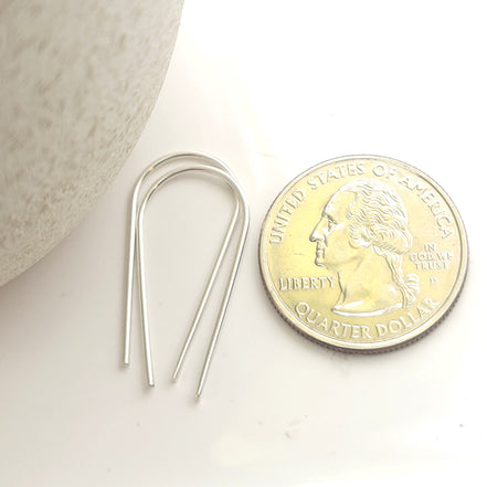 Cheval - Gold or Silver Threaders Earrings Bijou by SAM