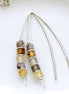 Wish - Montana Agate Threaders Earrings Bijou by SAM   