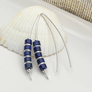 Wish - Lapis Lazuli Earrings Bijou by SAM   