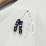 Wish - Lapis Lazuli Earrings Bijou by SAM   