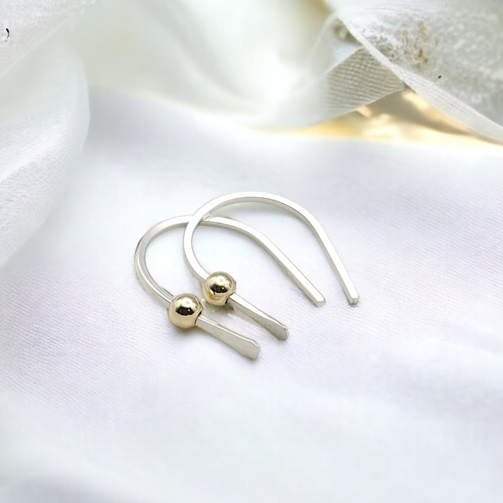 Hugs - Gold or Silver Bijou by SAM Sterling Silver with Gold