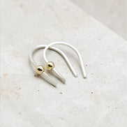 Hugs - Silver with Gold