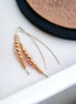 Wish - Copper & Silver Earrings Bijou by SAM   
