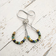 Lane - Silver & Spring Colored Beads