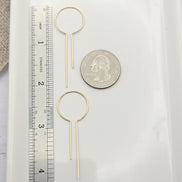 Key to My Heart - Gold Earrings Bijou by SAM