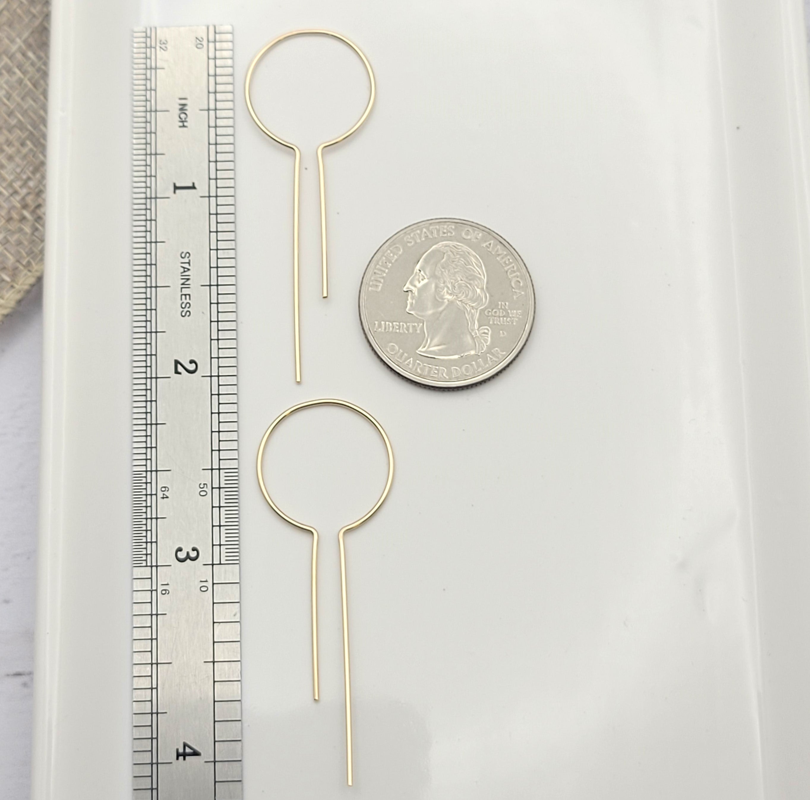 Key to My Heart - Gold Earrings Bijou by SAM