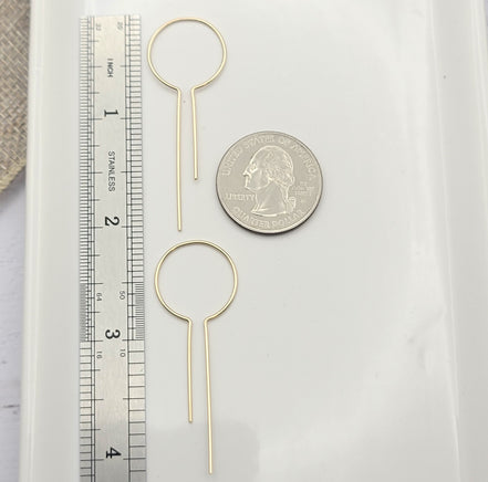 Key to My Heart - Gold Earrings Bijou by SAM