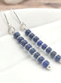 Boho - Lapiz Lazuli & Silver Earrings Bijou by SAM   