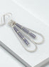 Harley - Silver & Pale Purple Earrings Bijou by SAM