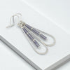Harley - Silver & Pale Purple Earrings Bijou by SAM