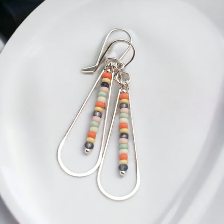 Harley - Spring Color Beads Earrings Bijou by SAM   