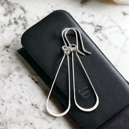 Harley - Silver or Gold Hoops Earrings Bijou by SAM