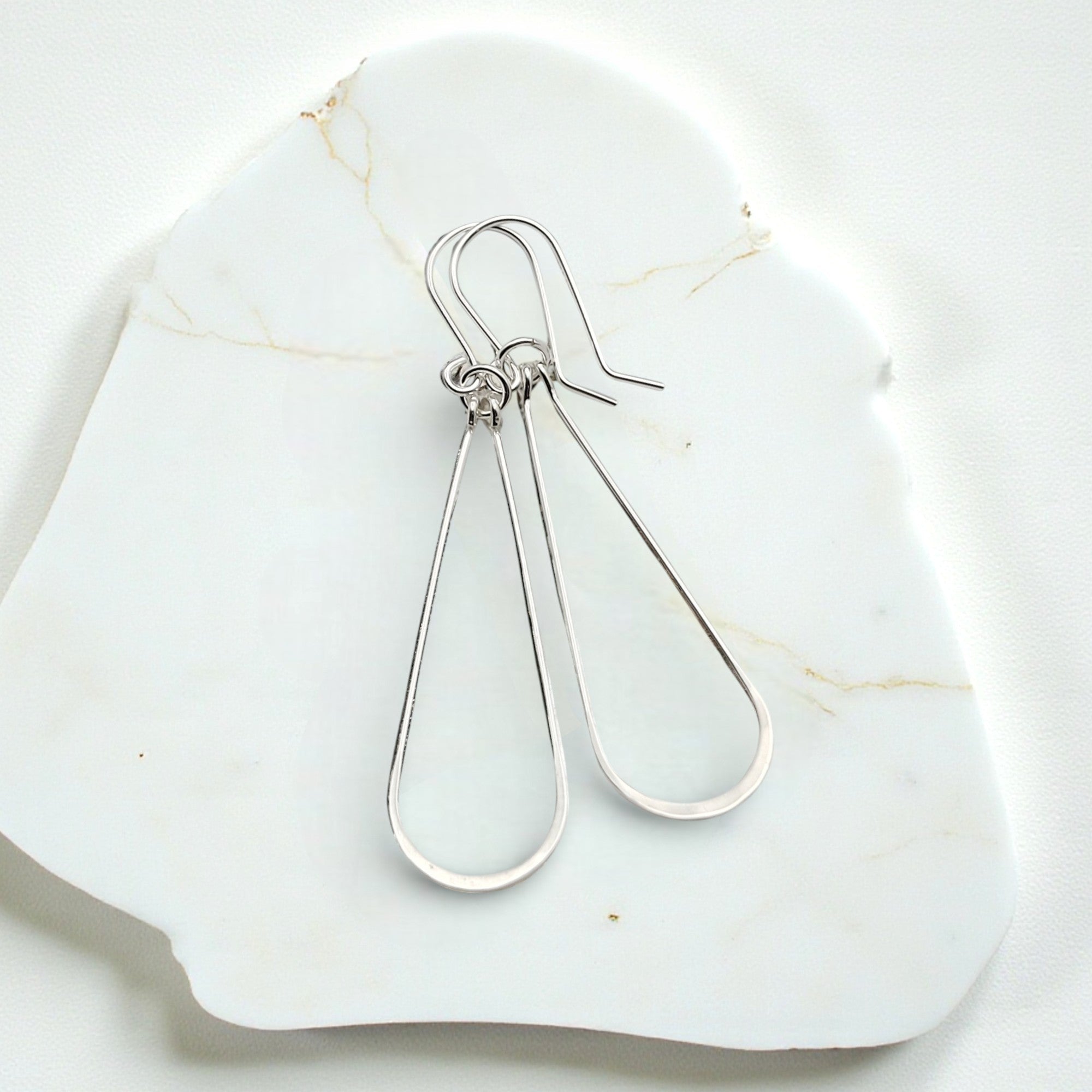 Harley - Sterling Silver Hoops Earrings Bijou by SAM