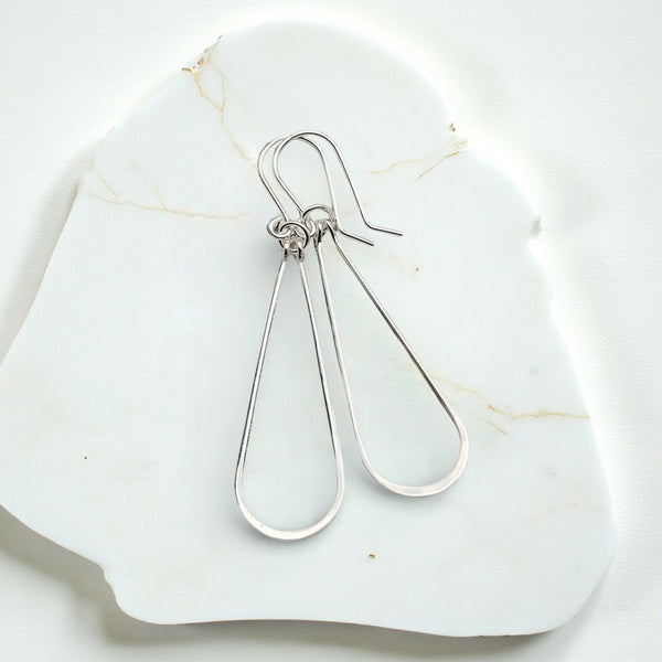 Harley - Sterling Silver Hoops Earrings Bijou by SAM