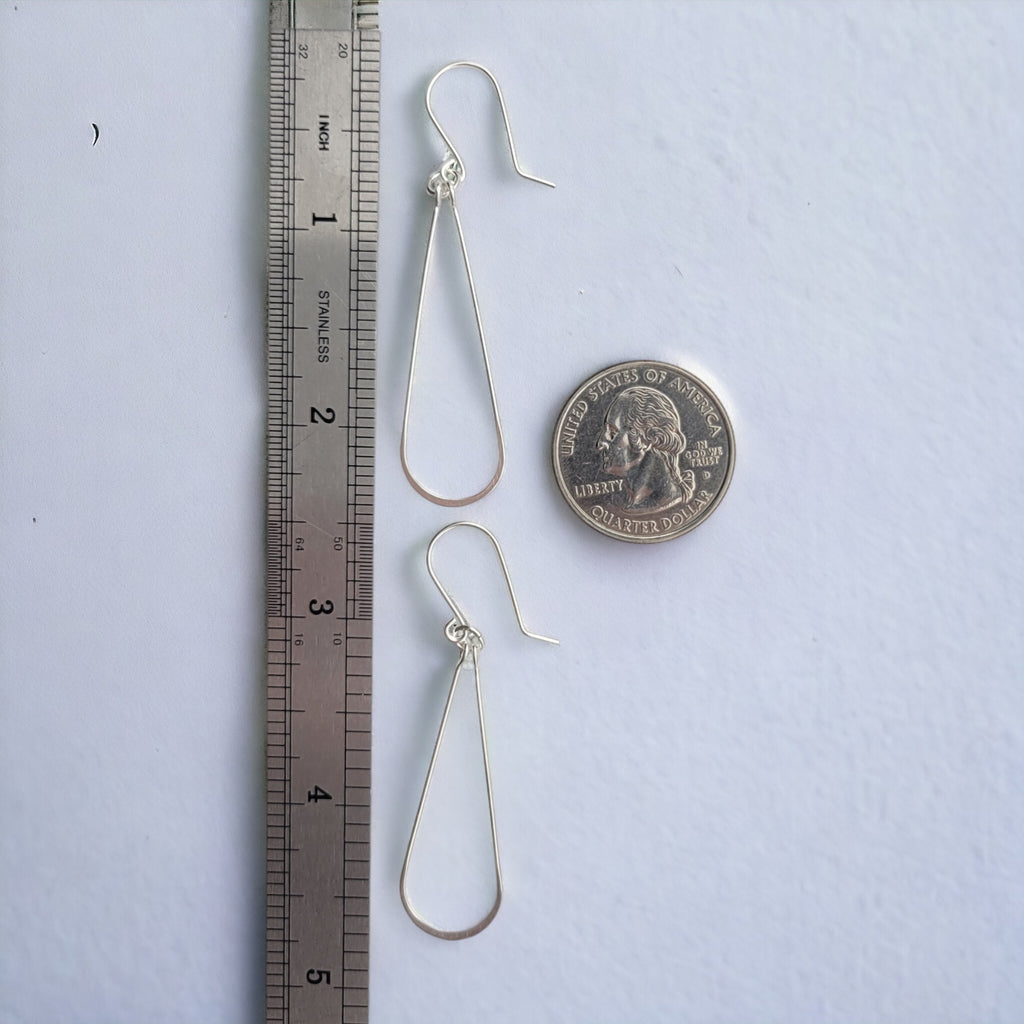 Harley - Silver or Gold Hoops Earrings Bijou by SAM